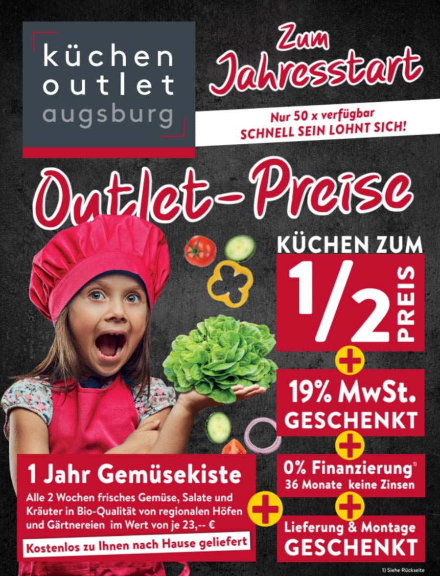 Zum Jahresstart Outletpreise